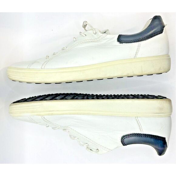 ECCO Women  Sneakers Yak Leather Walking Comfort Sneakers Shoes 10-10.5 EU41 - Picture 2 of 7